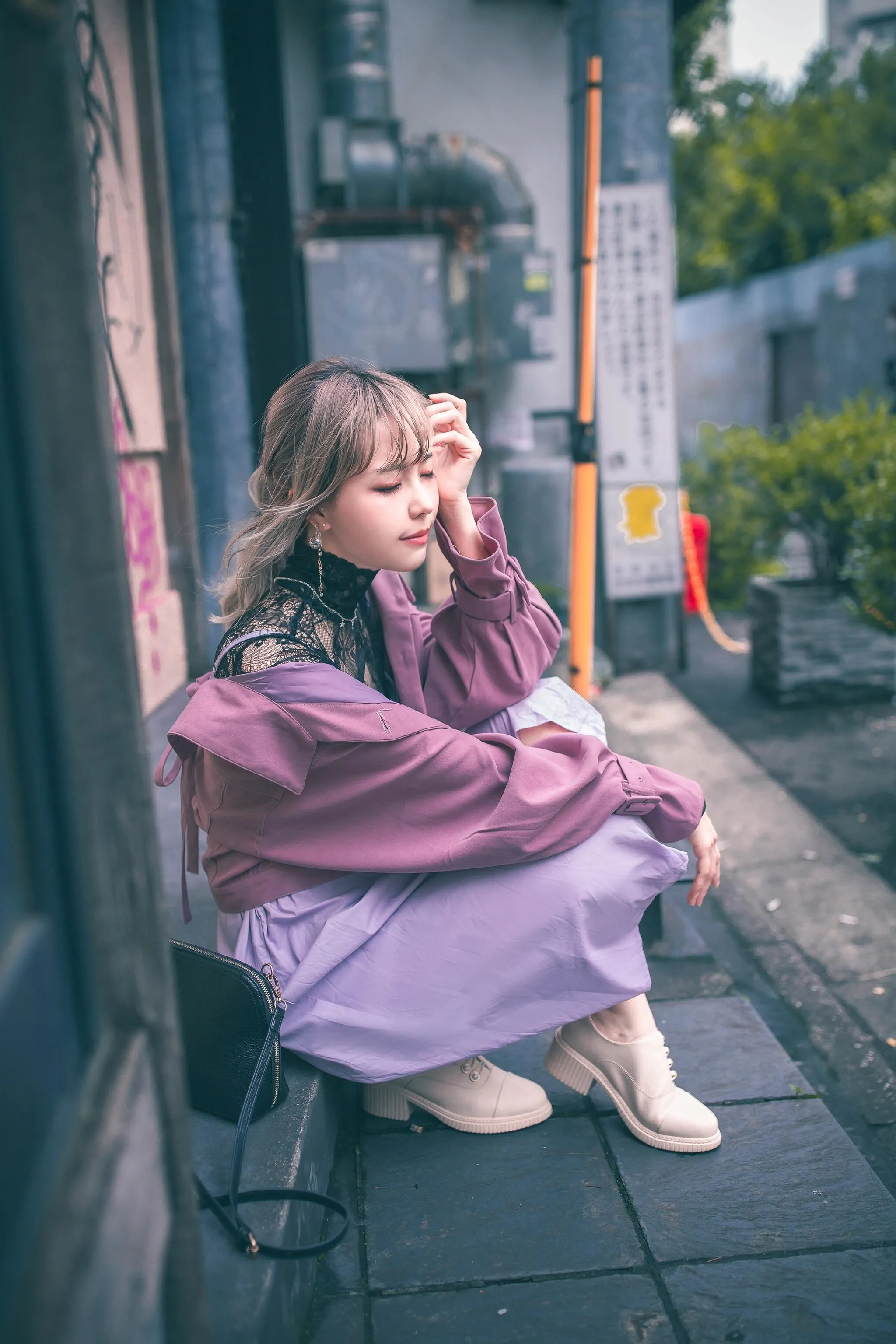 ElyEE子 – NO.90 [2020 Ely Collection] Digital photo set 10套-4 Pale Lavender [54P]插图8